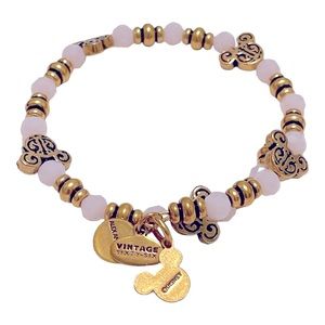 DISNEY PARKS Mickey Alex & Ani Beaded Filigree Wrap